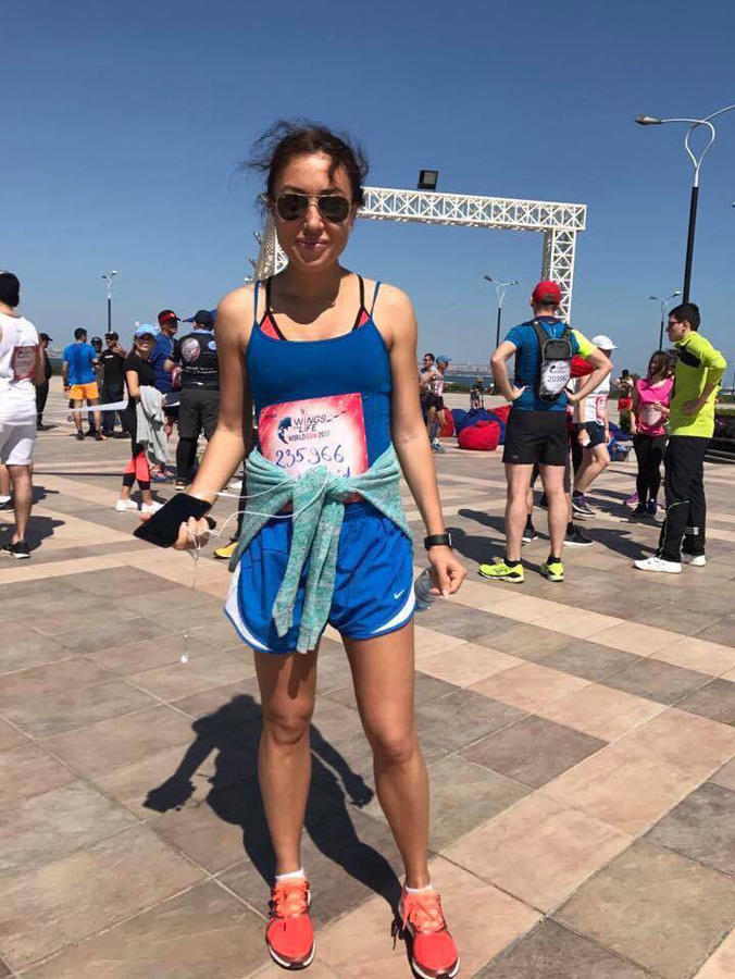 В Баку определились победители забега Wings for Life в формате App Run (ФОТО)