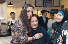 Вице-президент Фонда Гейдара Алиева Лейла Алиева встретилась с жителями пансионата для инвалидов войны и труда (ФОТО)
