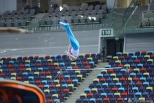 Подиумные тренировки спортивных гимнастов в рамках Игр исламской солидарности в Баку (ФОТОРЕПОРТАЖ)