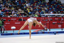 Сборная Азербайджана по художественной гимнастике лидирует в командном зачете соревнований в рамках Игр исламской солидарности