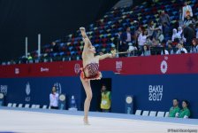В рамках Исламиады в Баку стартовал второй день соревнований по художественной гимнастике (ФОТО)