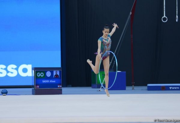 Finals in rhythmic gymnastics start at Baku 2017 (PHOTO)