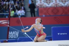 Finals in rhythmic gymnastics start at Baku 2017 (PHOTO)