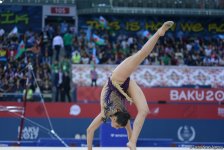 Finals in rhythmic gymnastics start at Baku 2017 (PHOTO)
