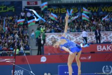 Finals in rhythmic gymnastics start at Baku 2017 (PHOTO)