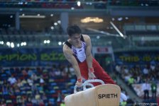 Мужская сборная Азербайджана по спортивной гимнастике выиграла "серебро" Исламиады (ФОТО)