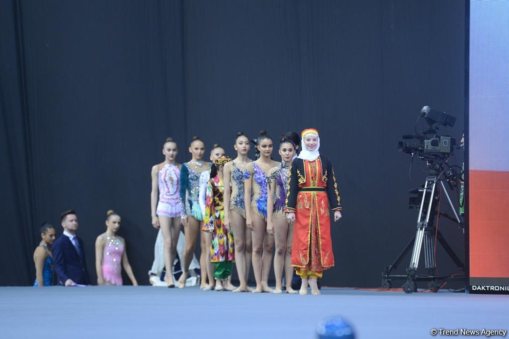 Finals in rhythmic gymnastics start at Baku 2017 (PHOTO)