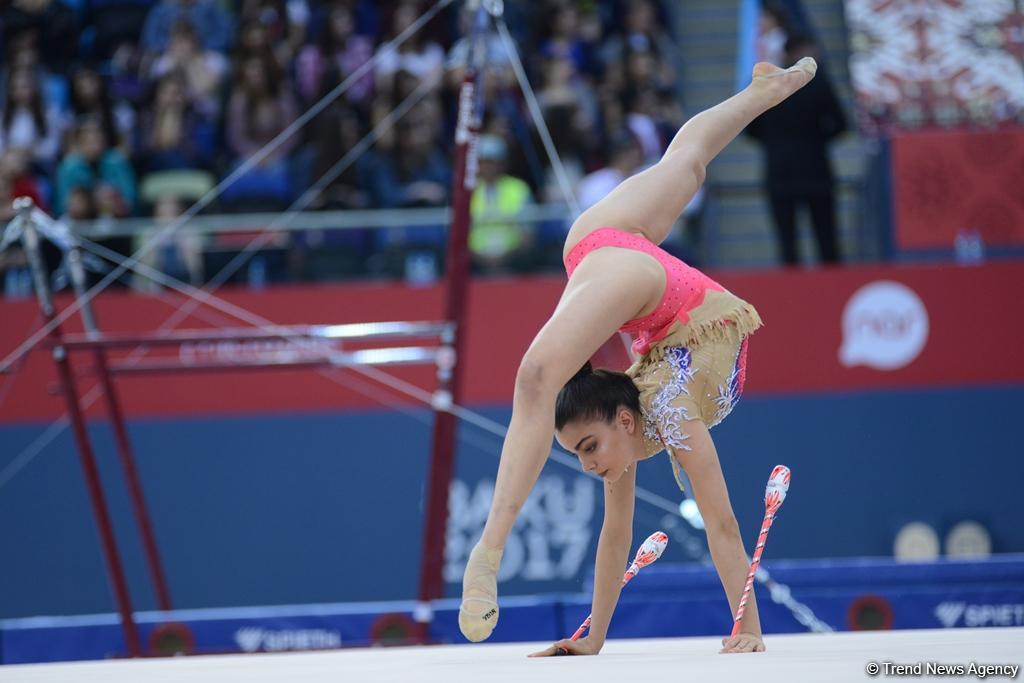 Finals in rhythmic gymnastics start at Baku 2017 (PHOTO)
