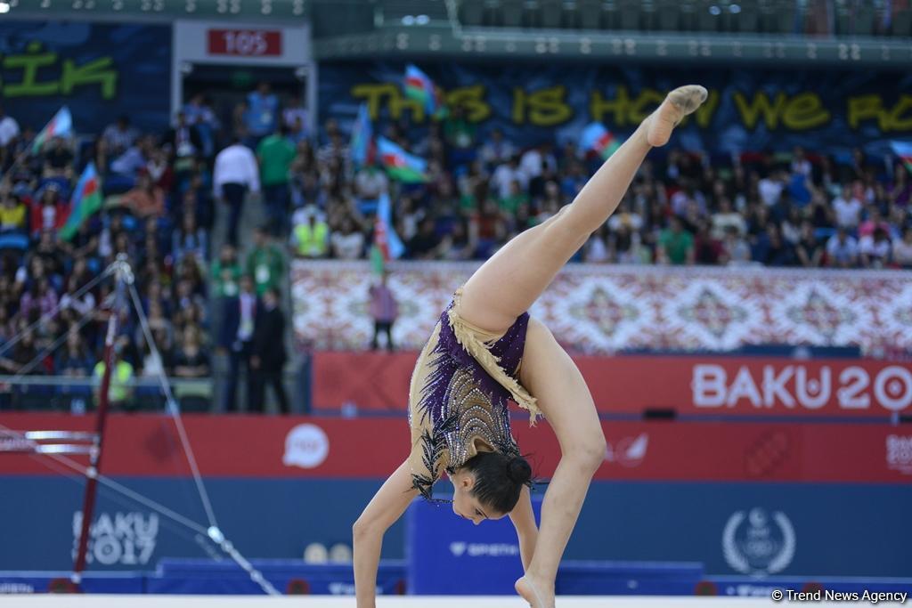 Finals in rhythmic gymnastics start at Baku 2017 (PHOTO)