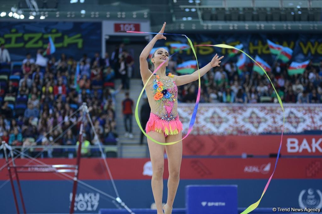Finals in rhythmic gymnastics start at Baku 2017 (PHOTO)
