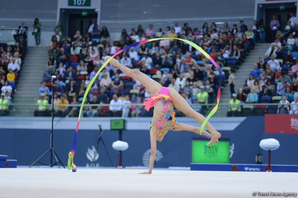 Finals in rhythmic gymnastics start at Baku 2017 (PHOTO)