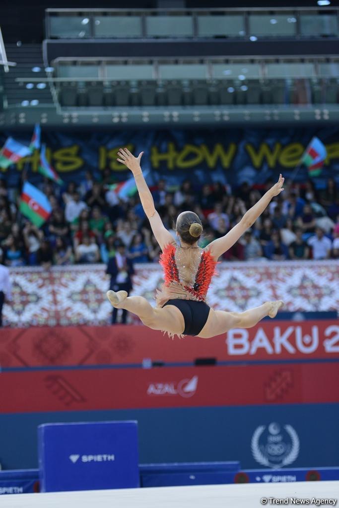 Finals in rhythmic gymnastics start at Baku 2017 (PHOTO)
