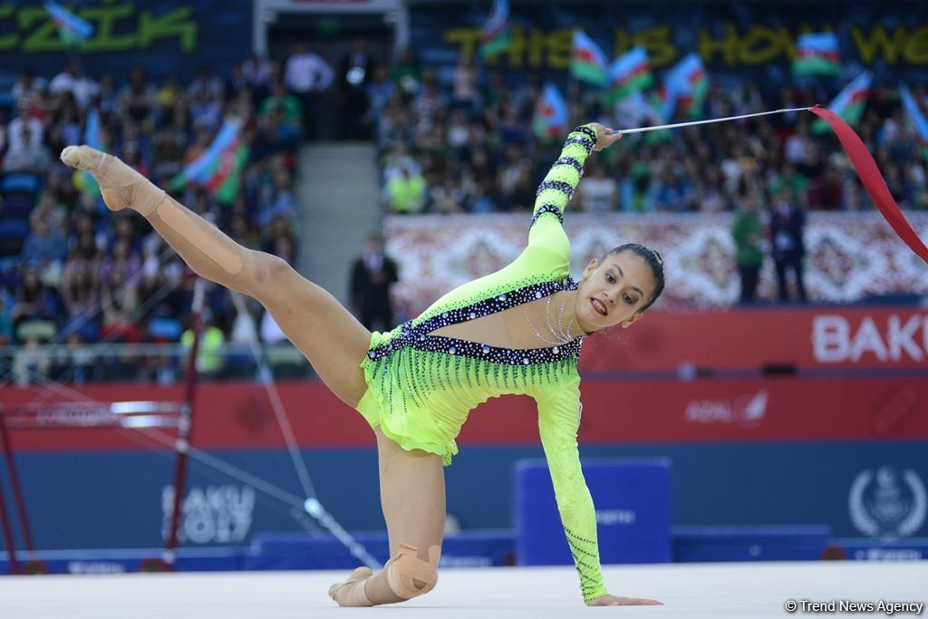 Finals in rhythmic gymnastics start at Baku 2017 (PHOTO)