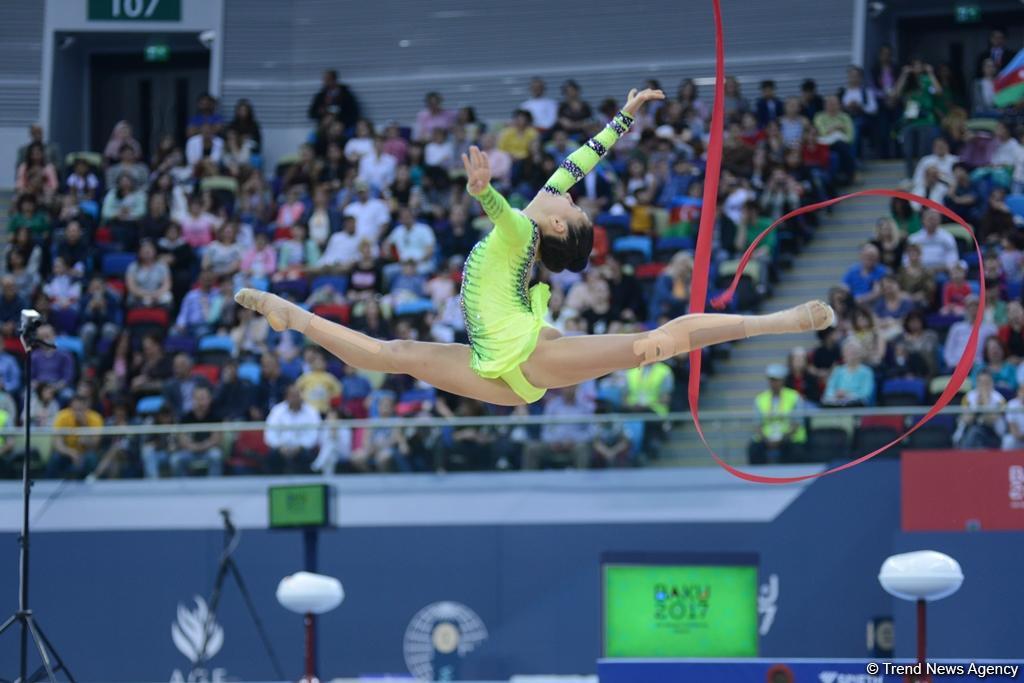 Finals in rhythmic gymnastics start at Baku 2017 (PHOTO)