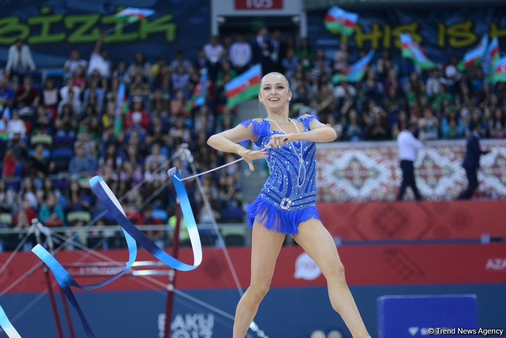 Finals in rhythmic gymnastics start at Baku 2017 (PHOTO)
