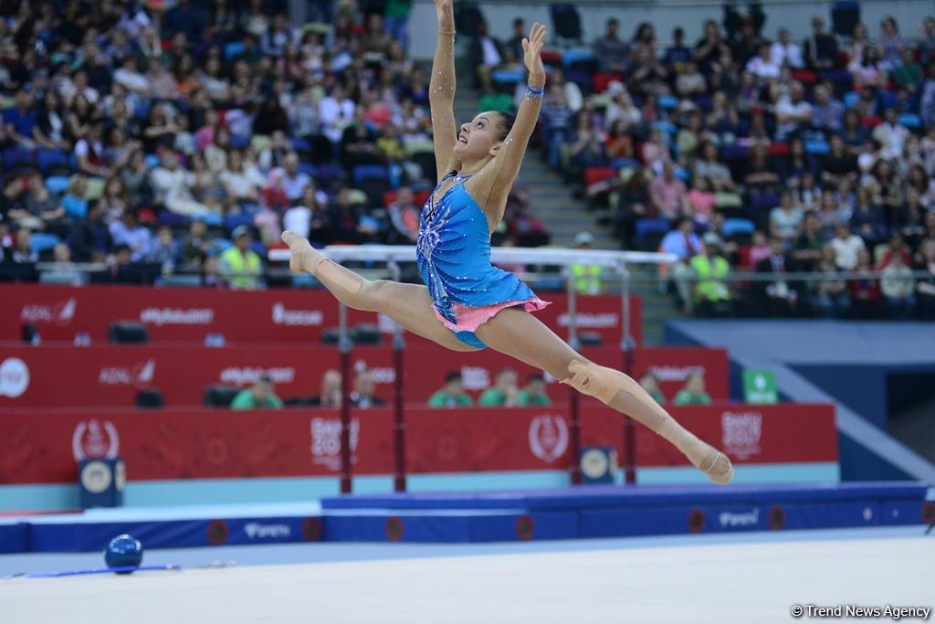 Finals in rhythmic gymnastics start at Baku 2017 (PHOTO)