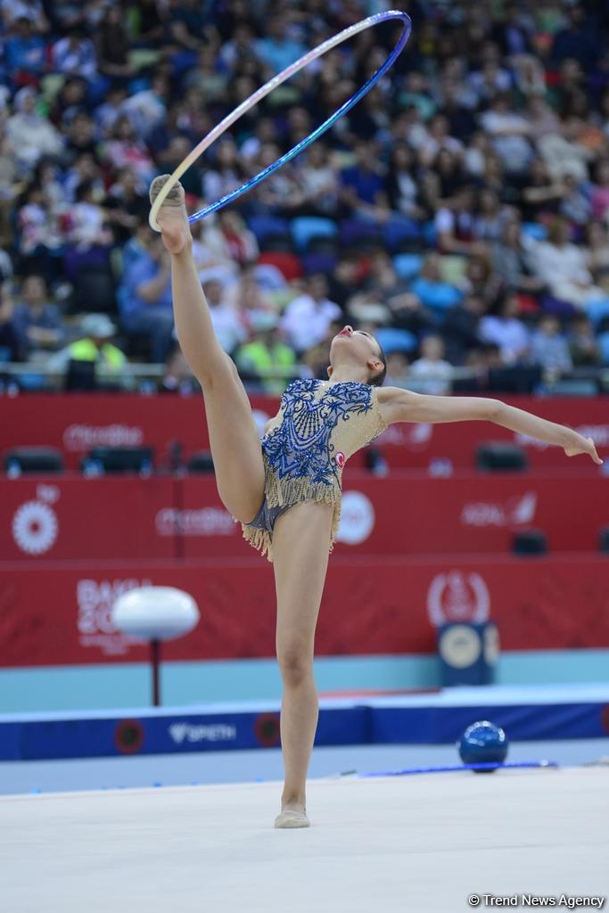 Finals in rhythmic gymnastics start at Baku 2017 (PHOTO)
