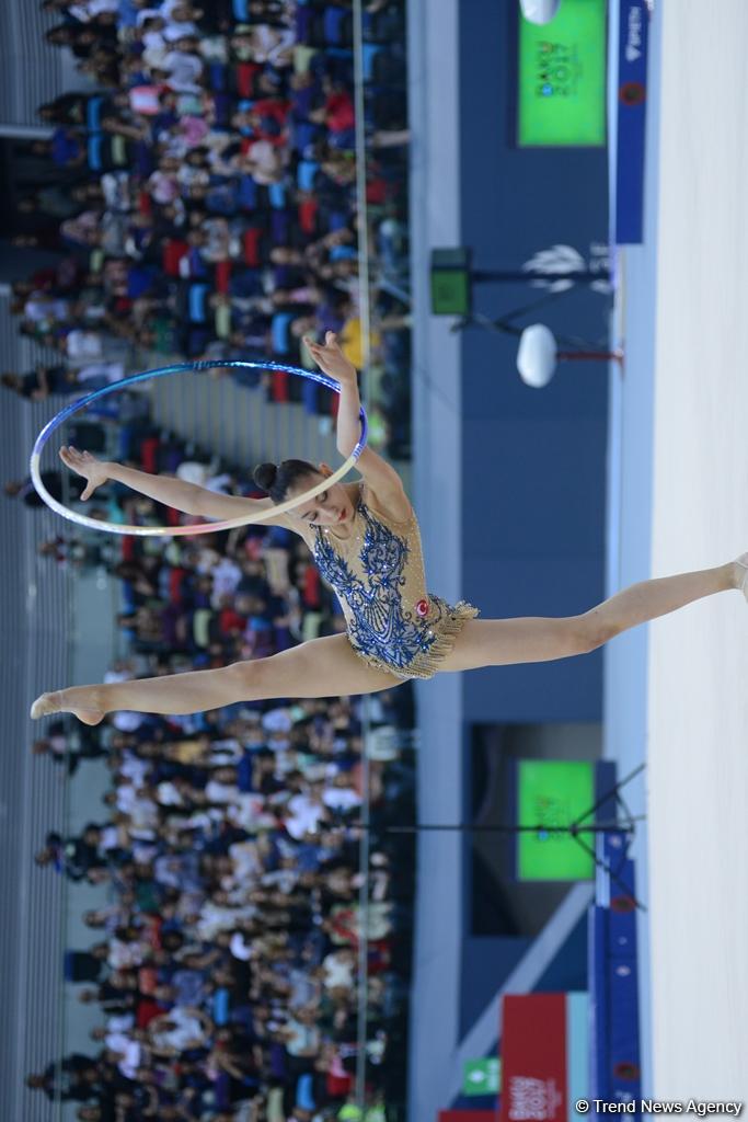 Finals in rhythmic gymnastics start at Baku 2017 (PHOTO)