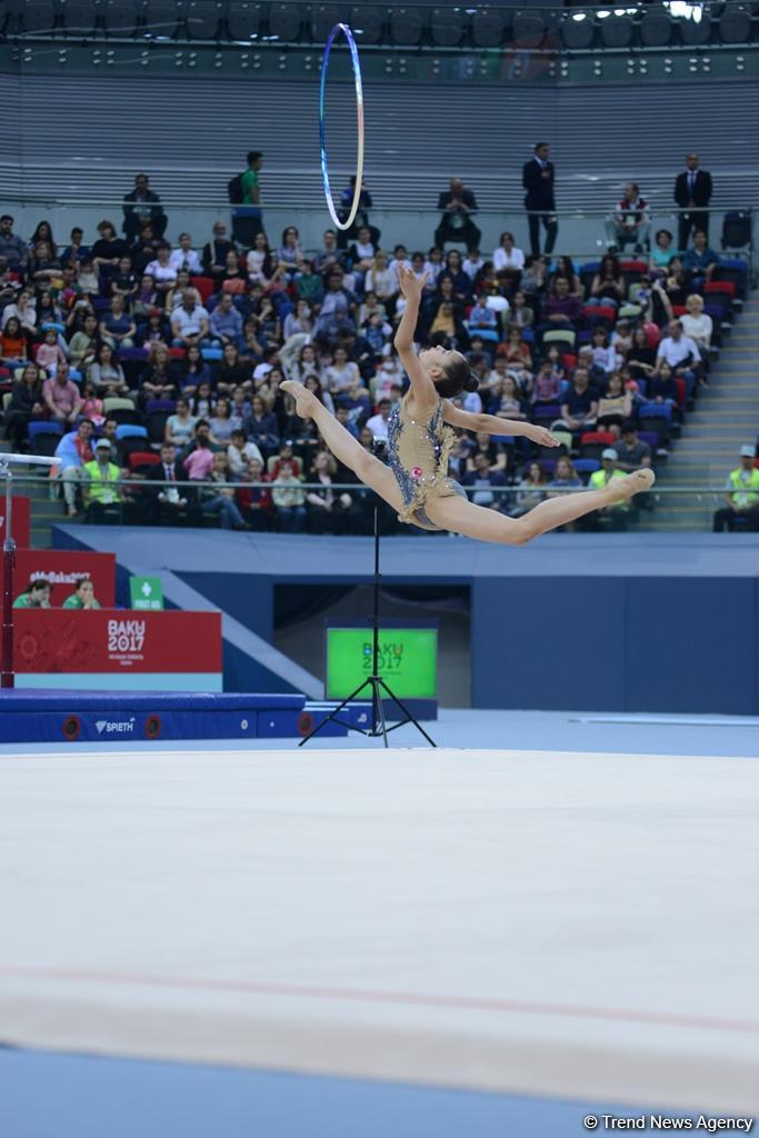 Finals in rhythmic gymnastics start at Baku 2017 (PHOTO)