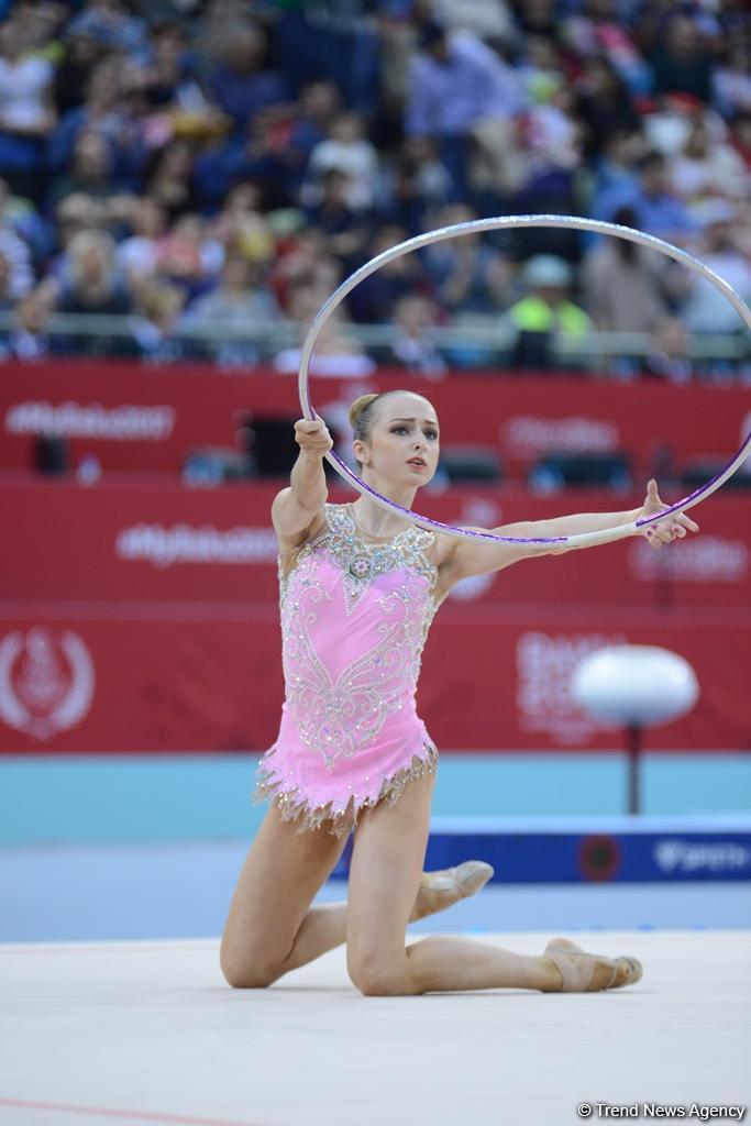 Finals in rhythmic gymnastics start at Baku 2017 (PHOTO)