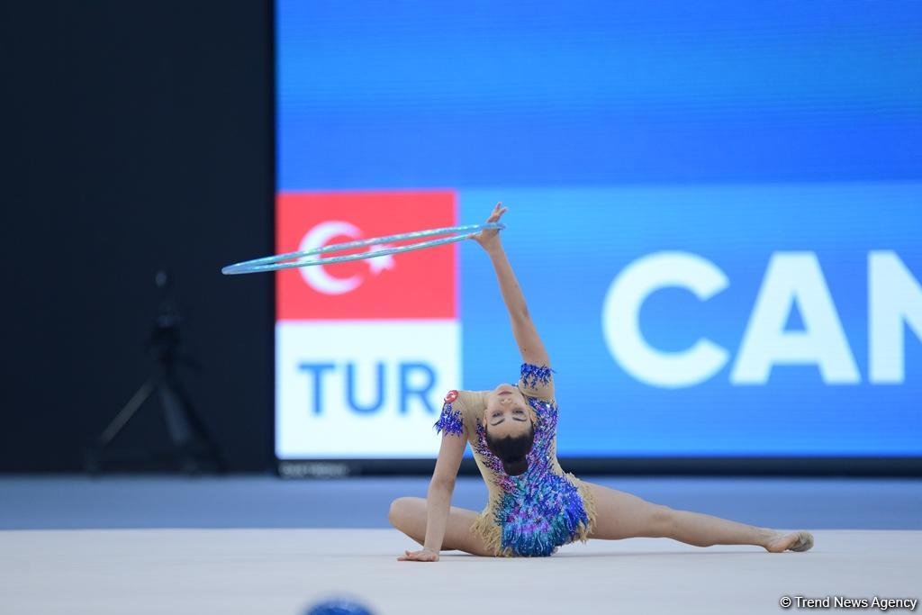 Finals in rhythmic gymnastics start at Baku 2017 (PHOTO)