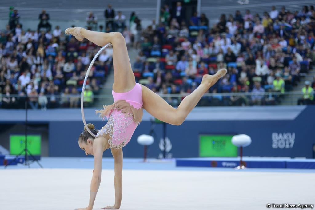 Finals in rhythmic gymnastics start at Baku 2017 (PHOTO)