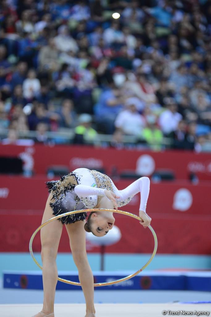 Finals in rhythmic gymnastics start at Baku 2017 (PHOTO)