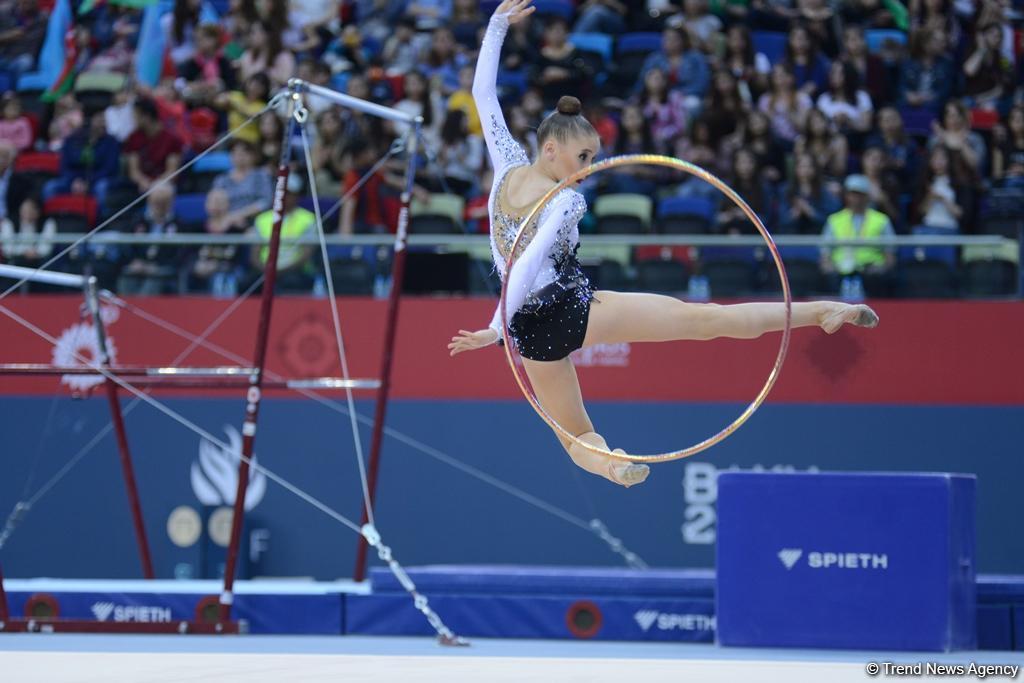 Finals in rhythmic gymnastics start at Baku 2017 (PHOTO)