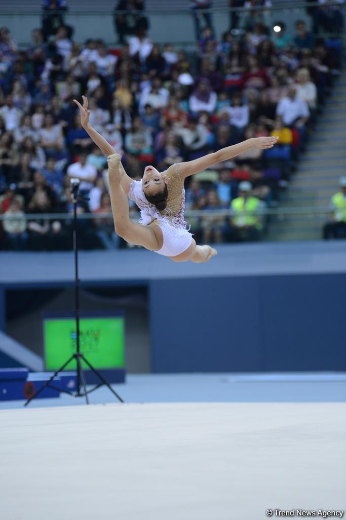 Finals in rhythmic gymnastics start at Baku 2017 (PHOTO)