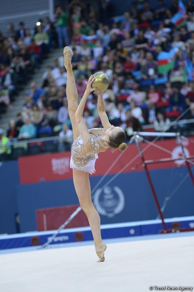 Finals in rhythmic gymnastics start at Baku 2017 (PHOTO)