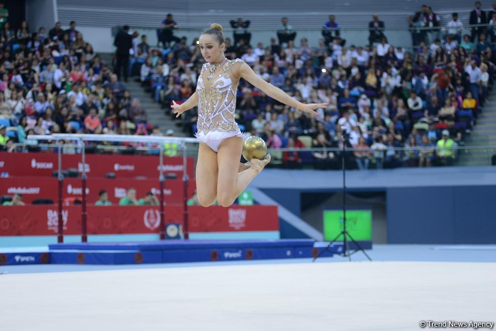Finals in rhythmic gymnastics start at Baku 2017 (PHOTO)
