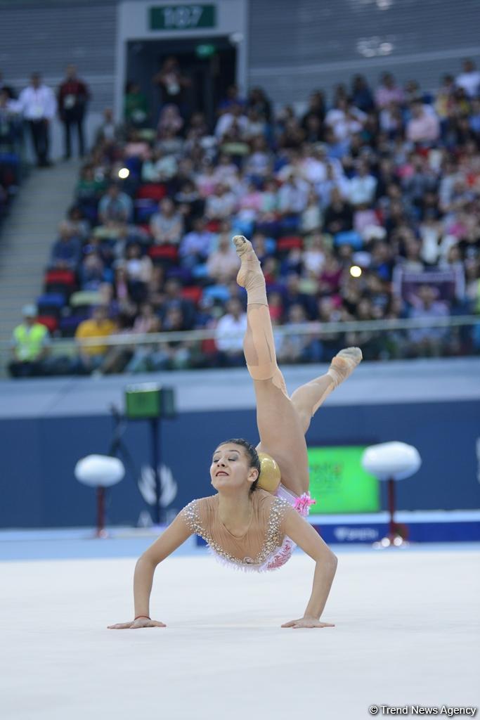 Finals in rhythmic gymnastics start at Baku 2017 (PHOTO)