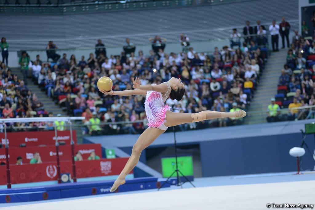 Finals in rhythmic gymnastics start at Baku 2017 (PHOTO)