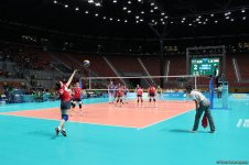 В рамках IV Игр исламской солидарности проходят соревнования по волейболу (ФОТОРЕПОРТАЖ)