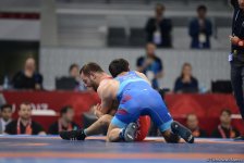 Баку-2017: Продолжаются соревнования по греко-римской борьбе (ФОТОРЕПОРТАЖ)