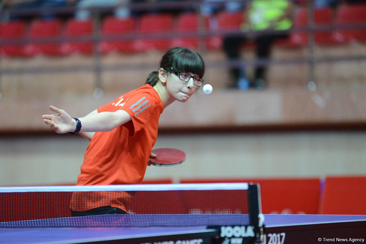 Baku 2017: Table tennis competitions (PHOTO)