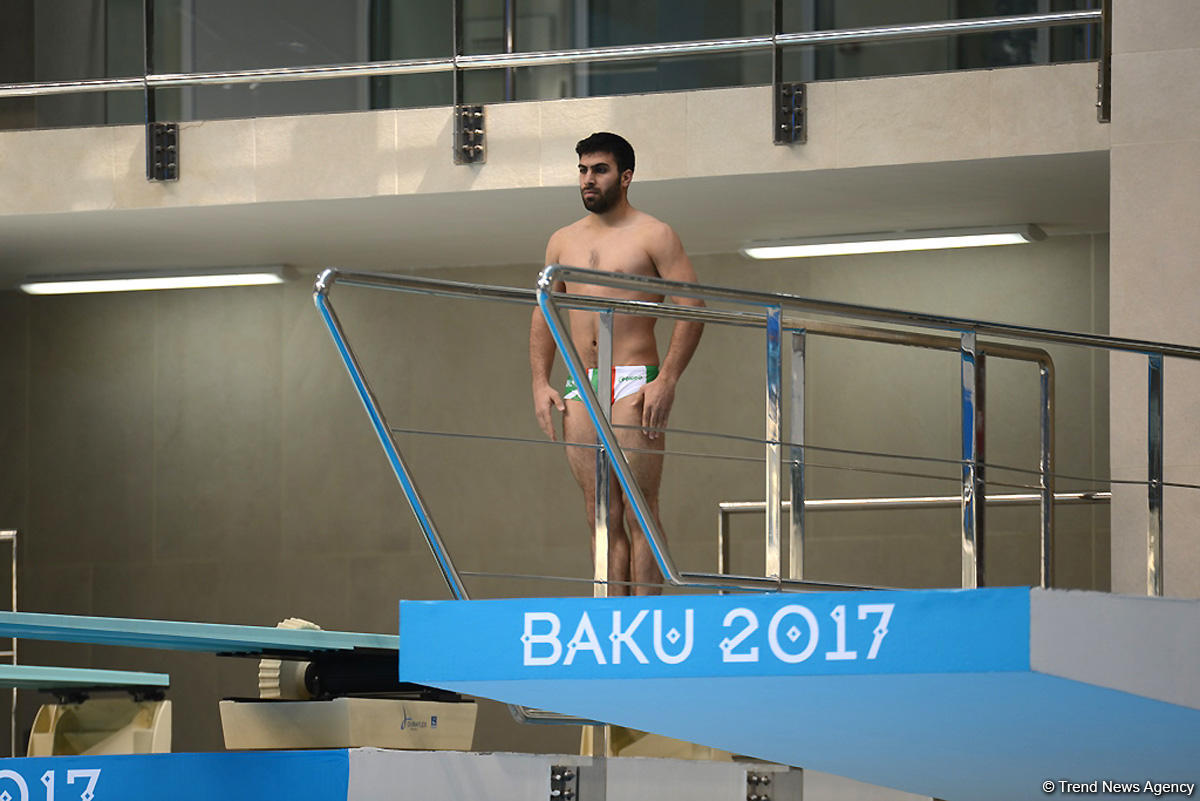 В рамках IV Игр исламской солидарности проходят соревнования по прыжкам в воду (ФОТОРЕПОРТАЖ)