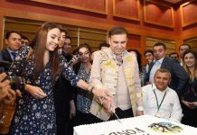 Вице-президент Фонда Гейдара Алиева  Лейла Алиева  приняла участие в презентации нового благотворительного фонда (ФОТО)