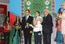 "Дни триумфа" в Баку - чествование призеров Исламиады (ФОТО)