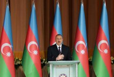 Президент Азербайджана Ильхам Алиев и Первая леди Мехрибан Алиева приняли участие в официальном приеме по случаю Дня Республики (ФОТО)