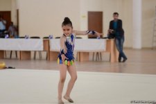 В Кюрдамире проходит III Кубок города по художественной гимнастике (ФОТО)
