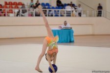 В Кюрдамире проходит III Кубок города по художественной гимнастике (ФОТО)