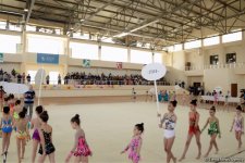 В Кюрдамире проходит III Кубок города по художественной гимнастике (ФОТО)