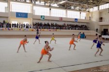 В Кюрдамире проходит III Кубок города по художественной гимнастике (ФОТО)