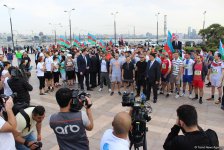 СГБ Азербайджана провело шествие, посвященное Дню Республики (ФОТО)