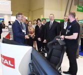 Президент Ильхам Алиев и Первая леди Мехрибан Алиева приняли участие в открытии ХХIV Международной выставки и конференции "Нефть и газ Каспия-2017" (ФОТО)