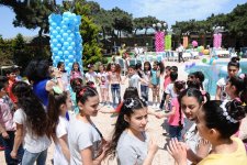 Leyla Aliyeva participates in festivity for children (PHOTO)
