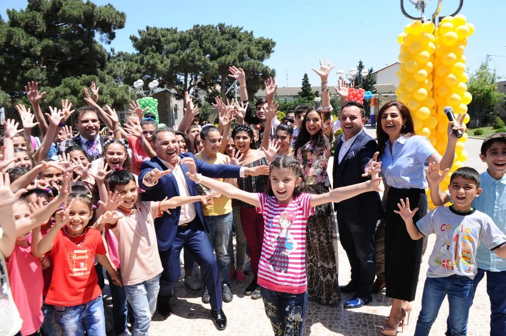 Leyla Aliyeva participates in festivity for children (PHOTO)