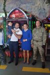 Спортсмены и военнослужащие провели в Баку акцию "Подари улыбку другу" (ФОТО)