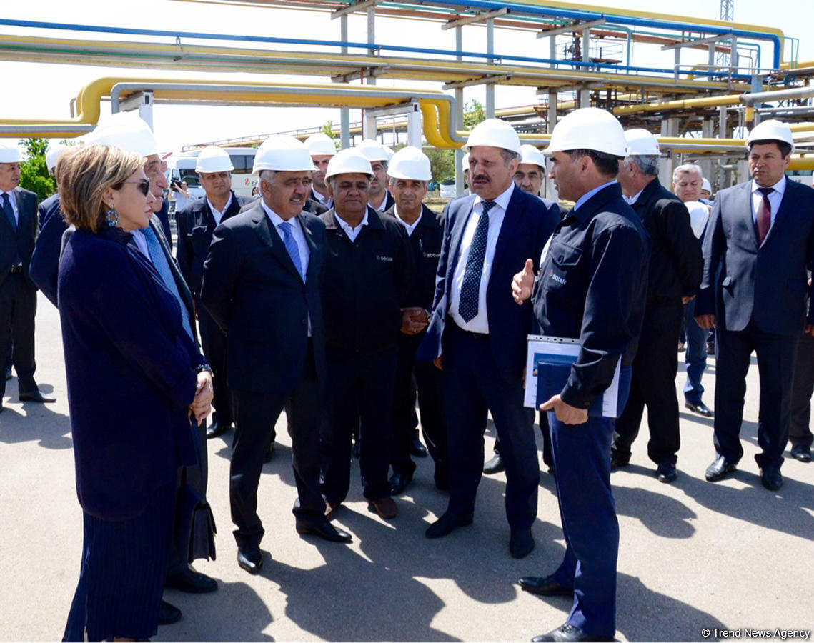 SOCAR ввела в эксплуатацию новую установку на Бакинском НПЗ имени Гейдара Алиева (ФОТО)